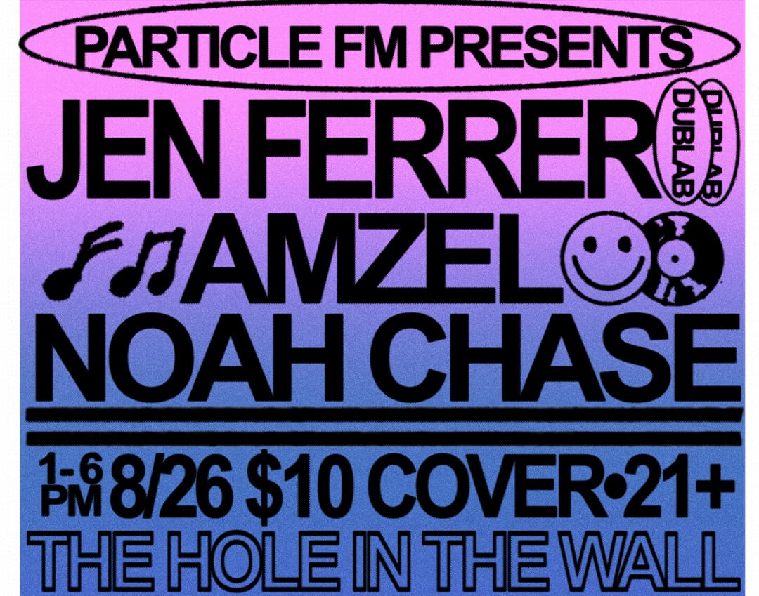 Particle FM presents Jen Ferrer