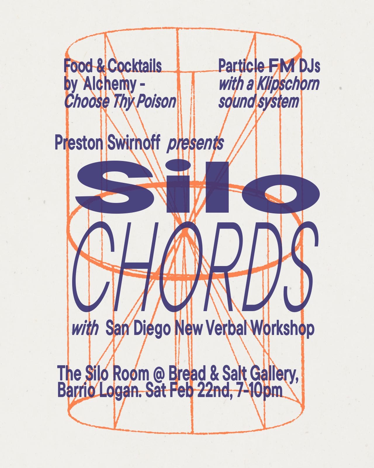 SILO Chords Event Flyer